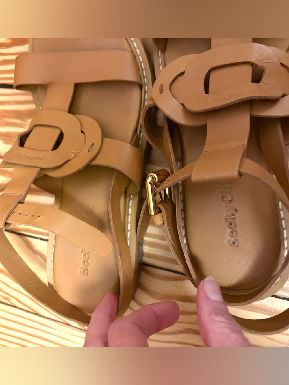 See By Chloe sandals 37.5 - Picture 3 of 9